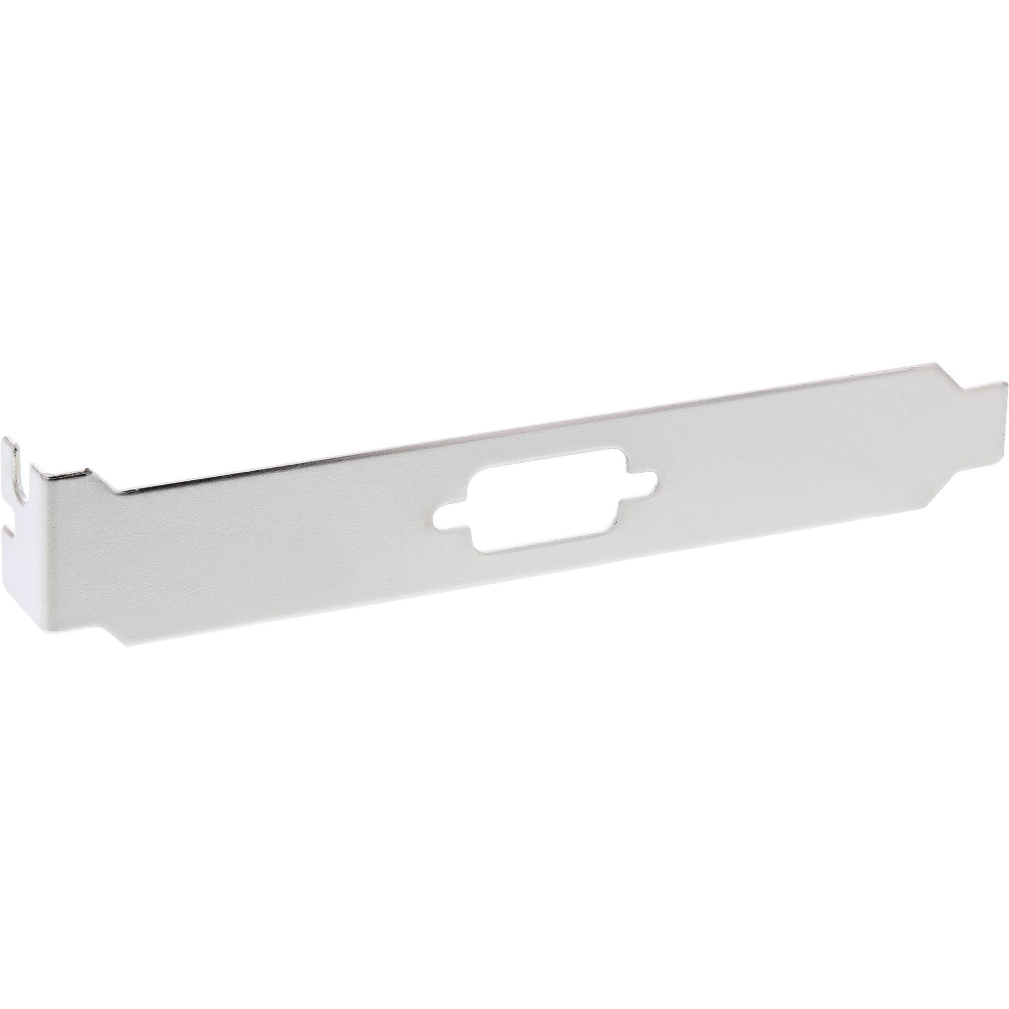 INLINE - Slotblech - zur Befestigung von 9pol. Sub D Stecker oder Buchse - 4er Pack