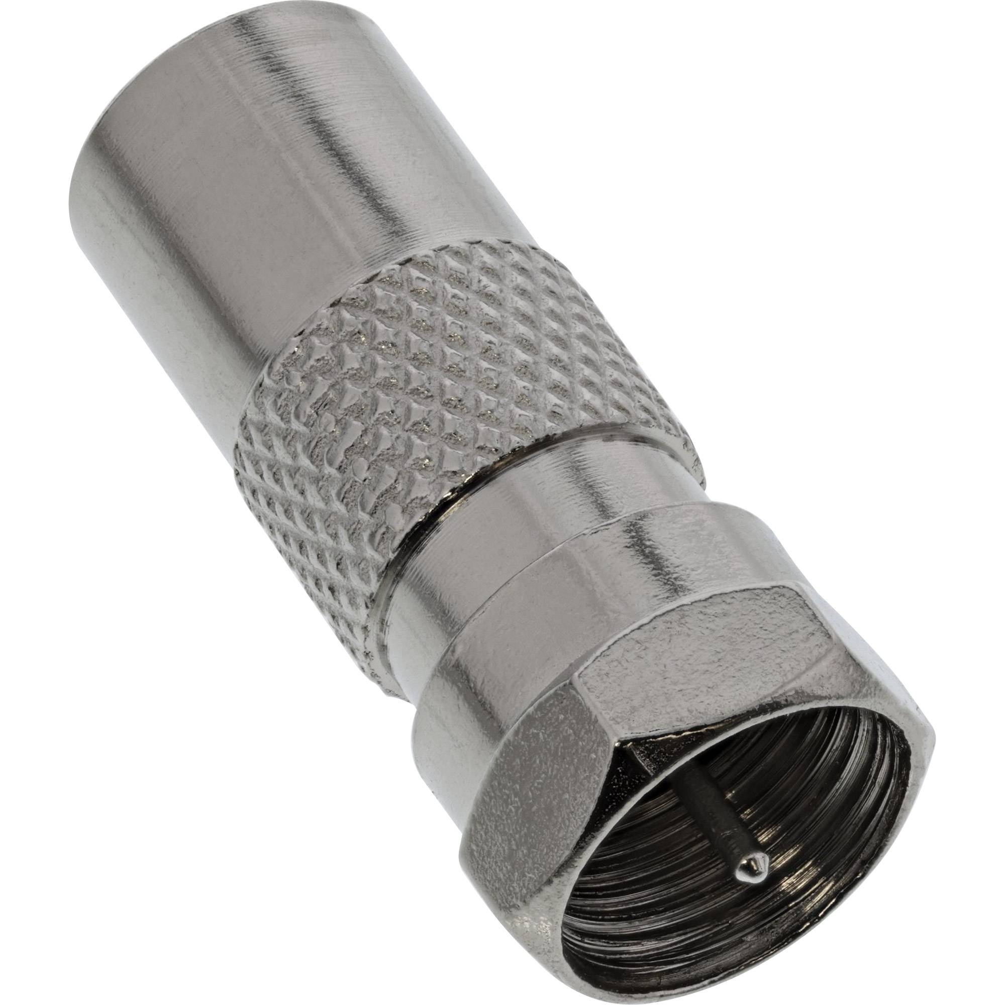 INLINE - Adapter F-Stecker (SAT) auf IEC-Stecker (Antenne)