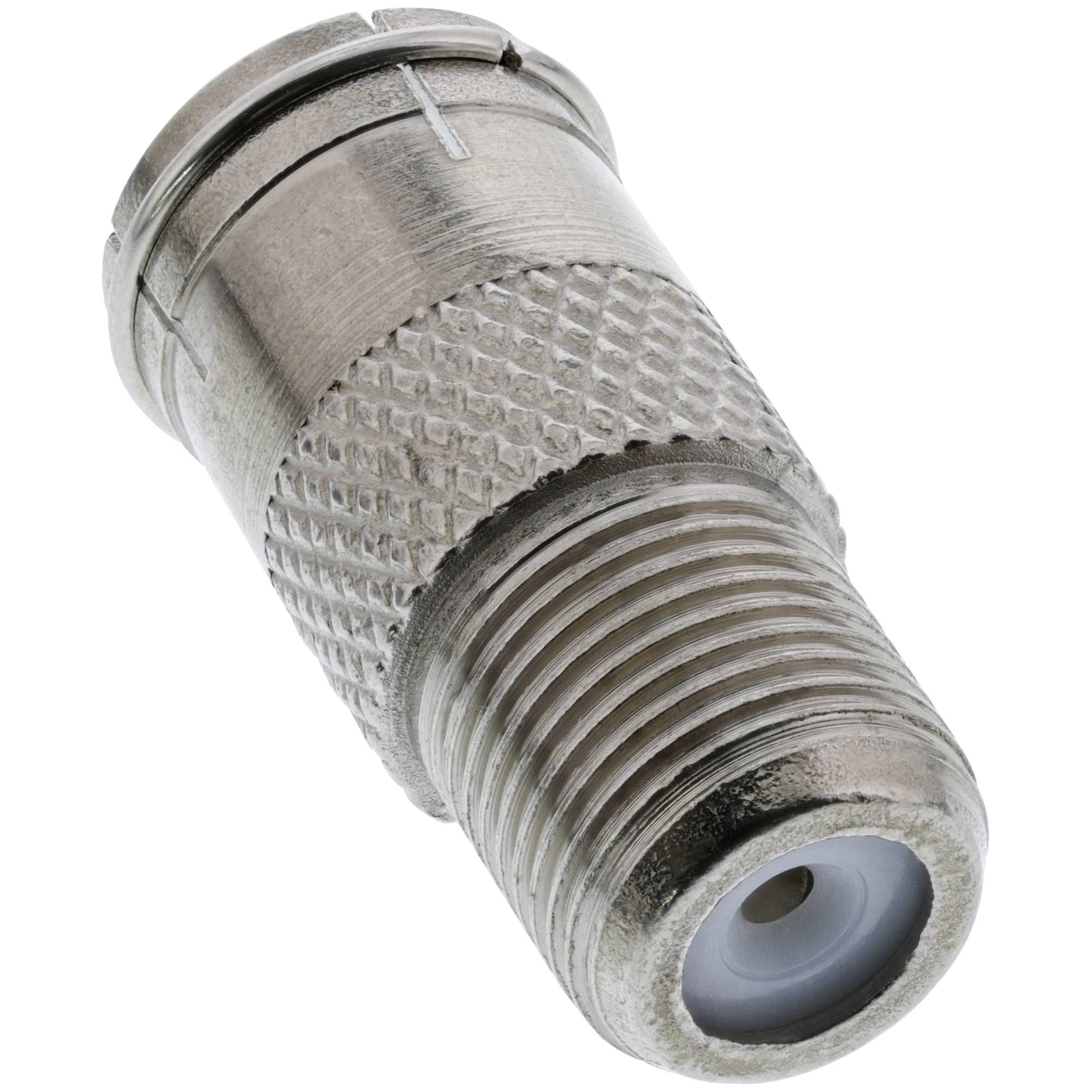 INLINE - Adapter F-Quick-Stecker (SAT) auf F-Buchse (SAT)