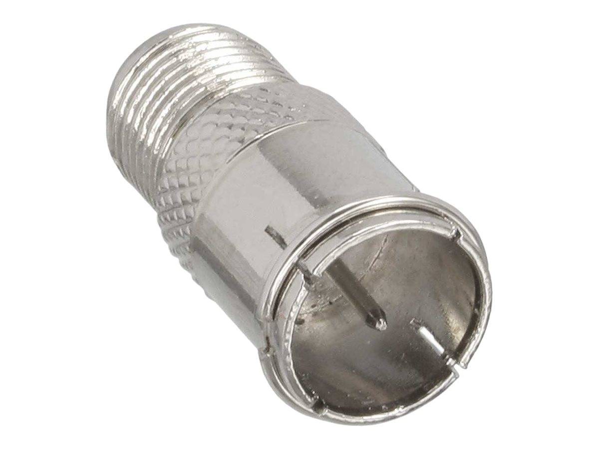 INLINE - Adapter F-Quick-Stecker (SAT) auf F-Buchse (SAT)