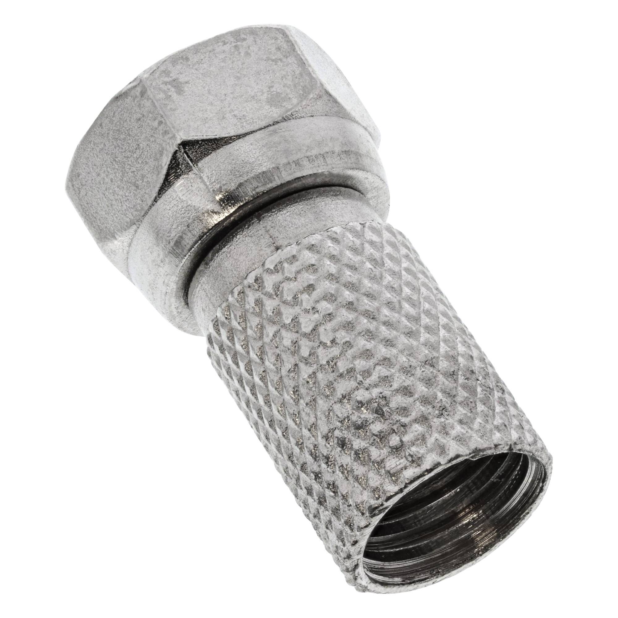 INLINE - F-Stecker - für Koaxialkabel mit Aussenmantel 7,5mm