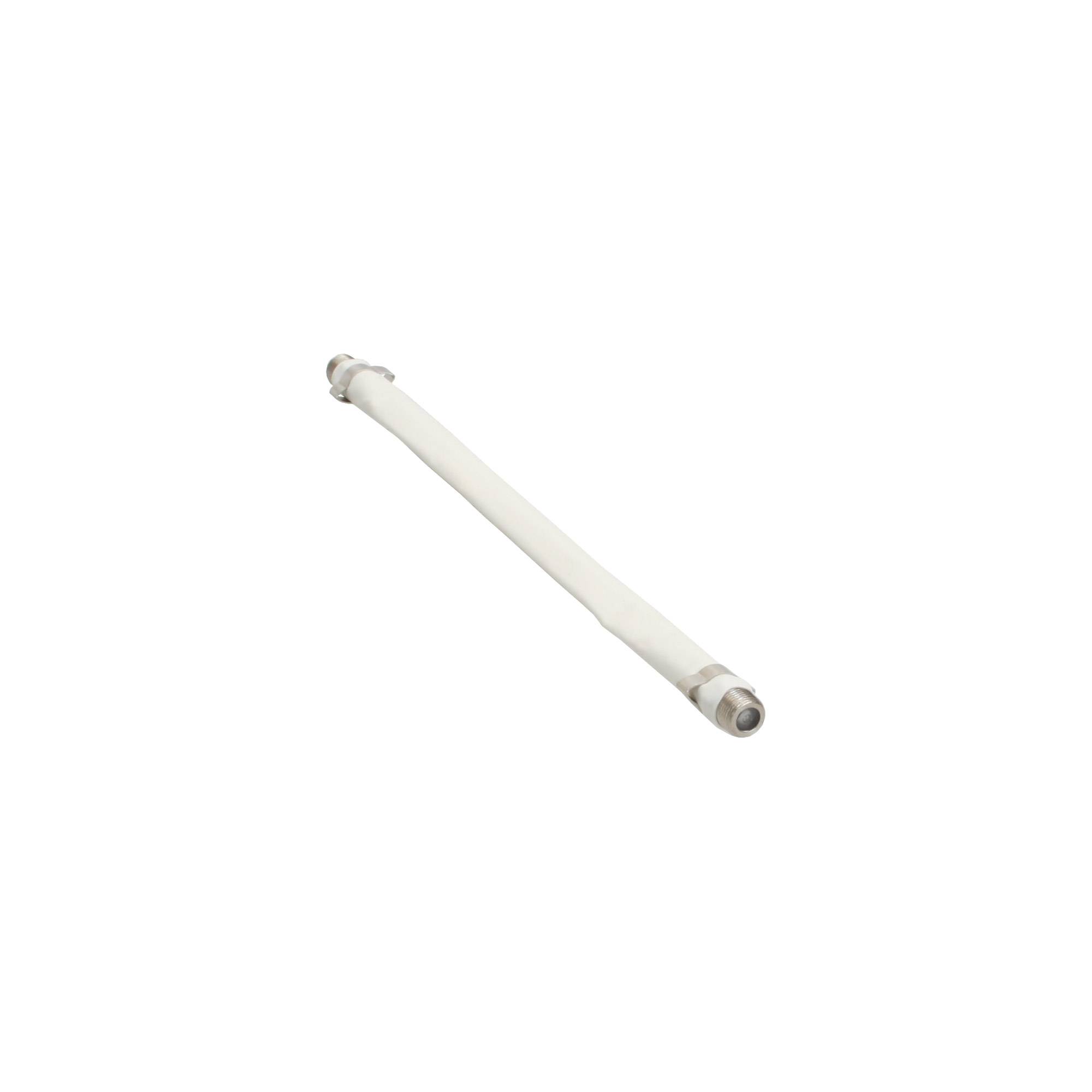 InLine SAT Kabel Fensterduchführung für F-Stecker - weiß - F-Stecker Stecker zu