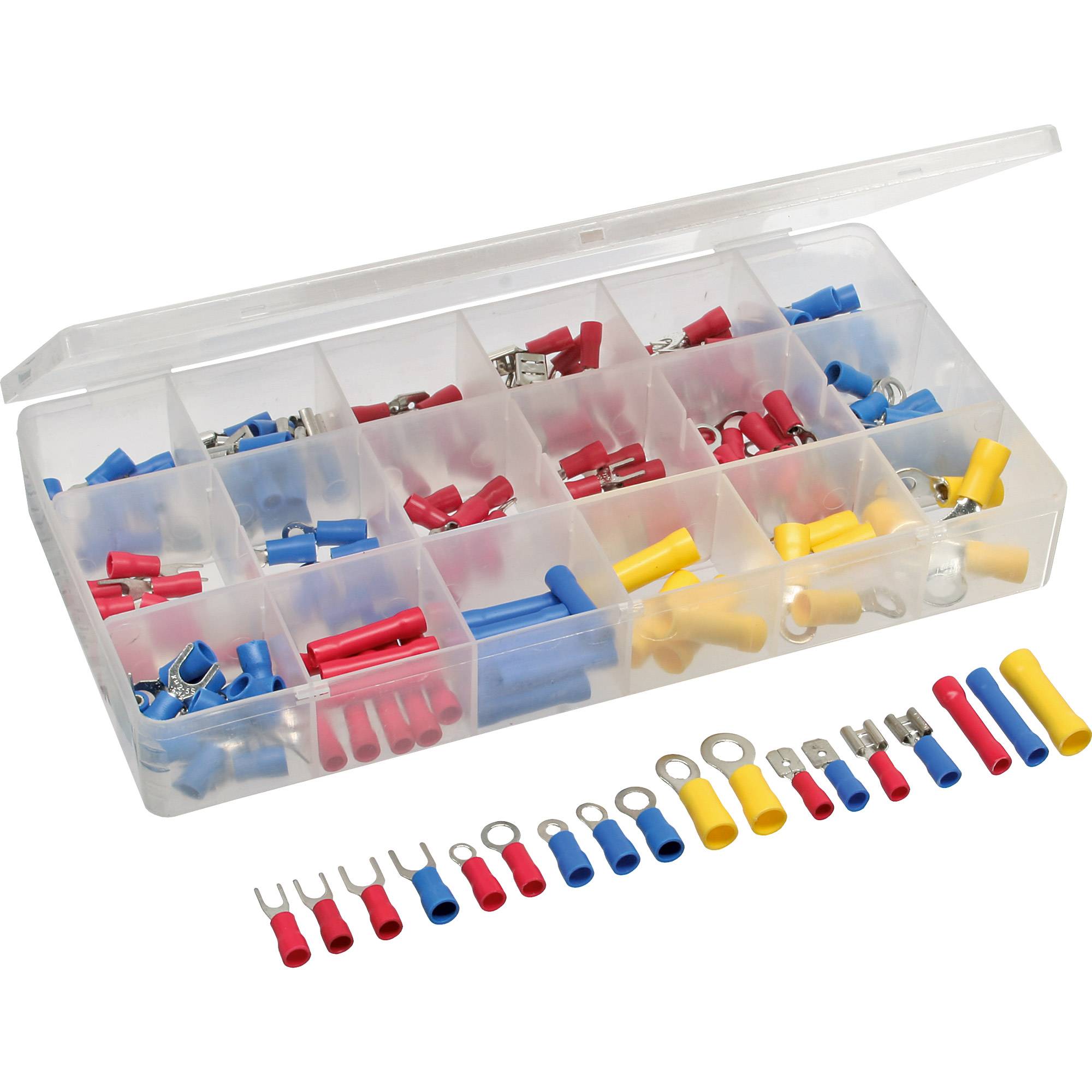 INLINE - Kabelschuhe Set - 200-teilig