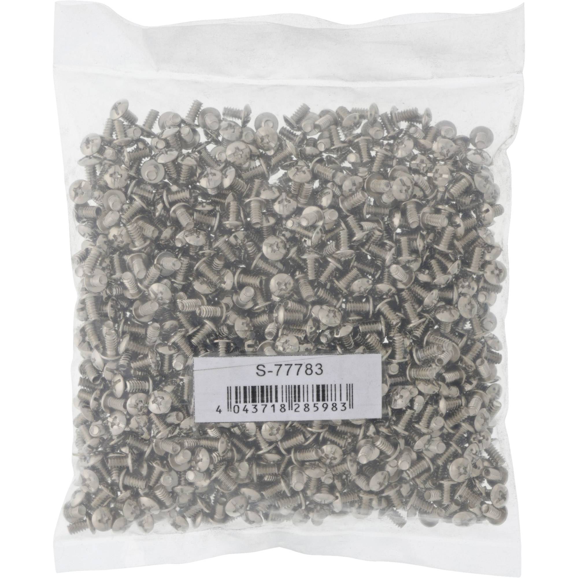 INLINE - Schraube - für 3,5"" Festplatten - 6mm - bulk 1000er Pack