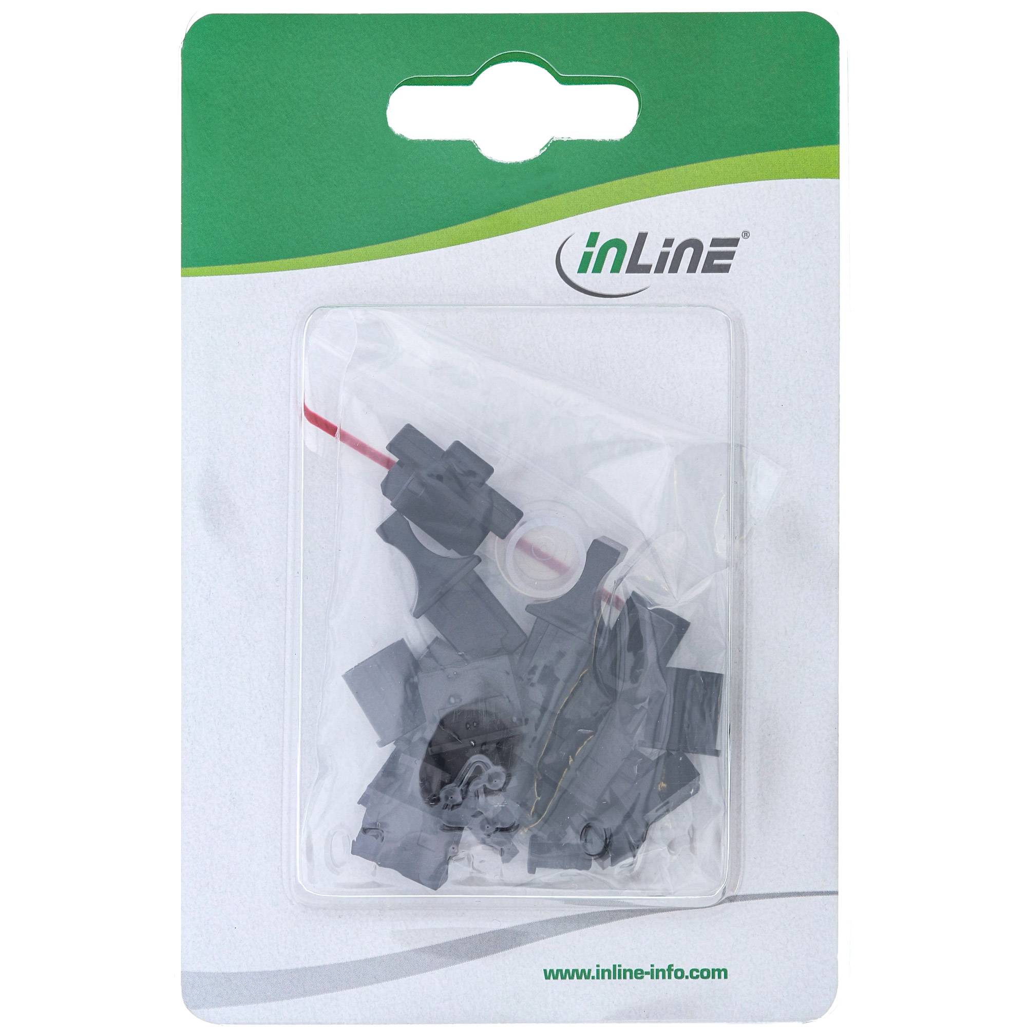 INLINE - Staubschutz-Set - für PC-Schnittstellen - 17-teilig