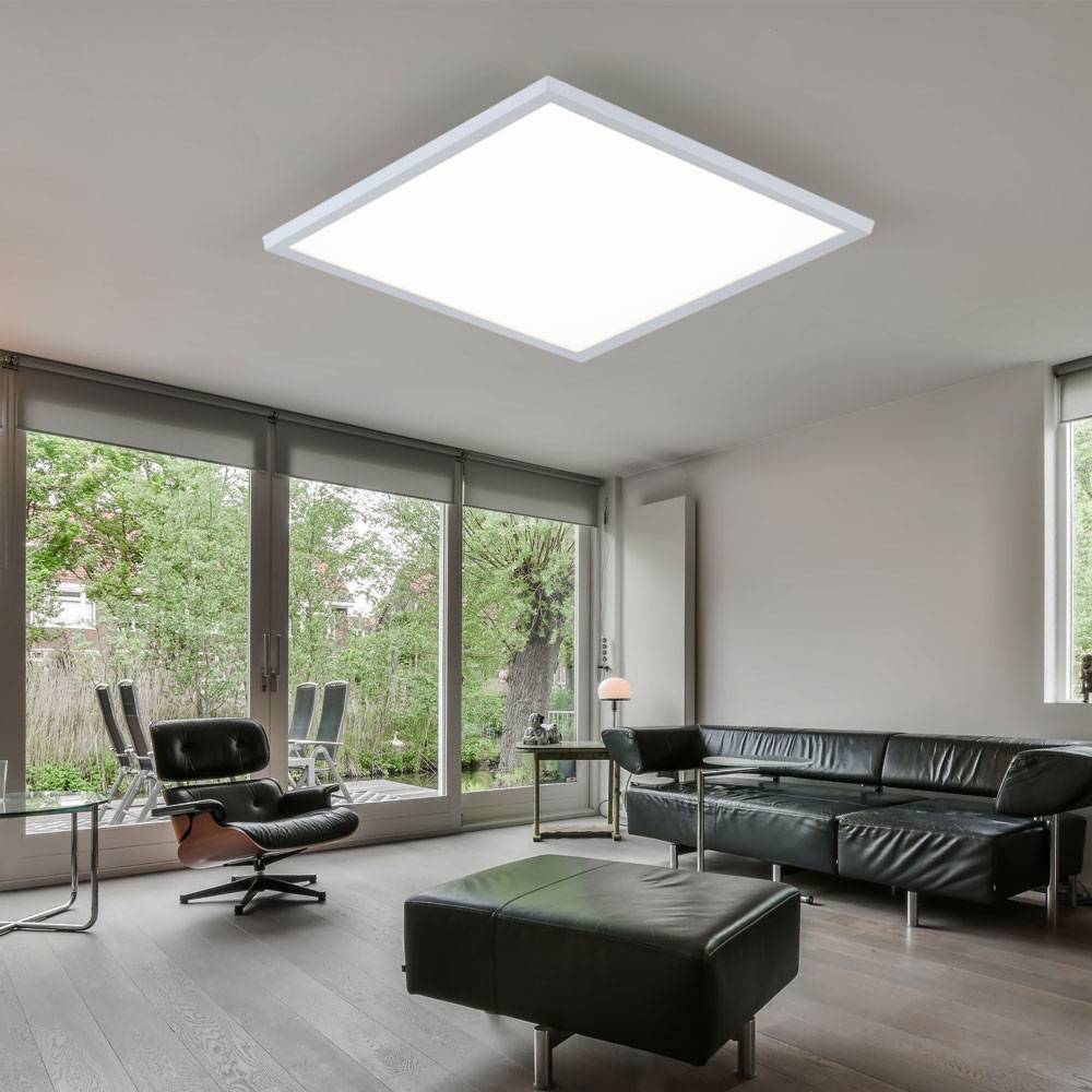 LED Panel 60x60cm Aufputz Deckenlampe Büro LED Panel Einbau Decke Deckenpanel neutralweiß, 36W 3960lm 4000K