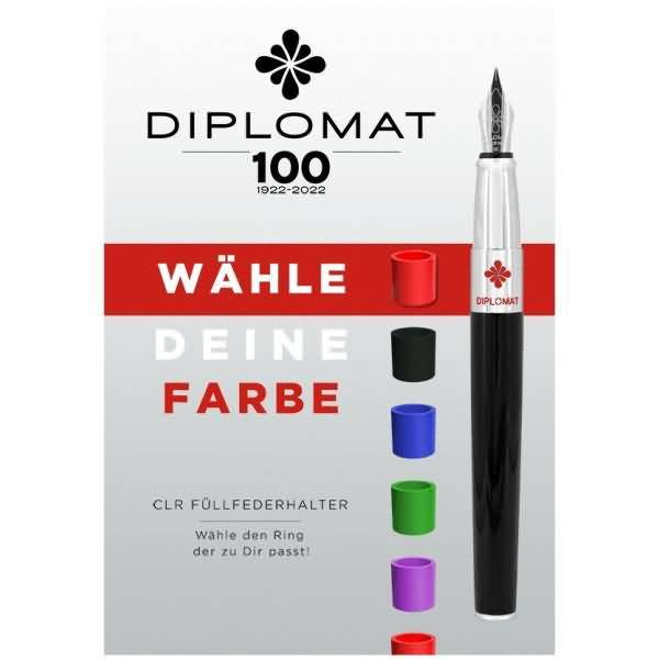 Füllhalter CLR lack F schwarz