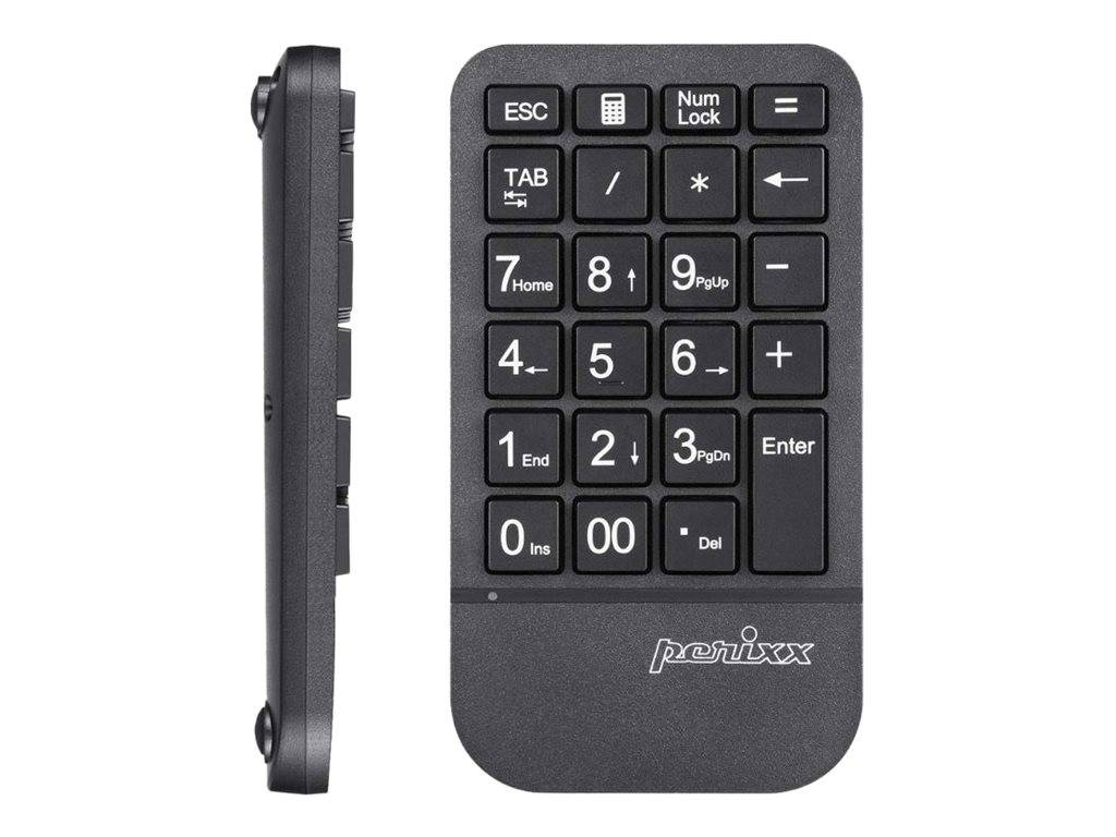Perixx PERIPAD-705 - Tastenfeld - kabellos - 2.4 GHz
