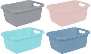 keeeper Wäschewanne ''aenna'', Breite: 550 mm, nordic-grey stabil, pflegeleicht, zwei Griffe, Material: PP,