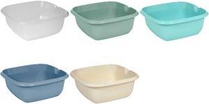 keeeper Schüssel ''björk'', eckig, 340 x 340 mm, nordic-green PP, integrierte Mess-Skala und Ausguss, seitliche Griffe,