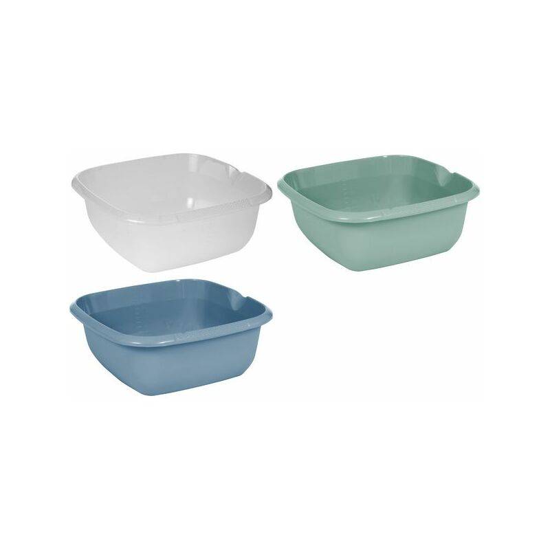 keeeper Schüssel "björk", eckig, 340 x 340 mm, nordic-blue