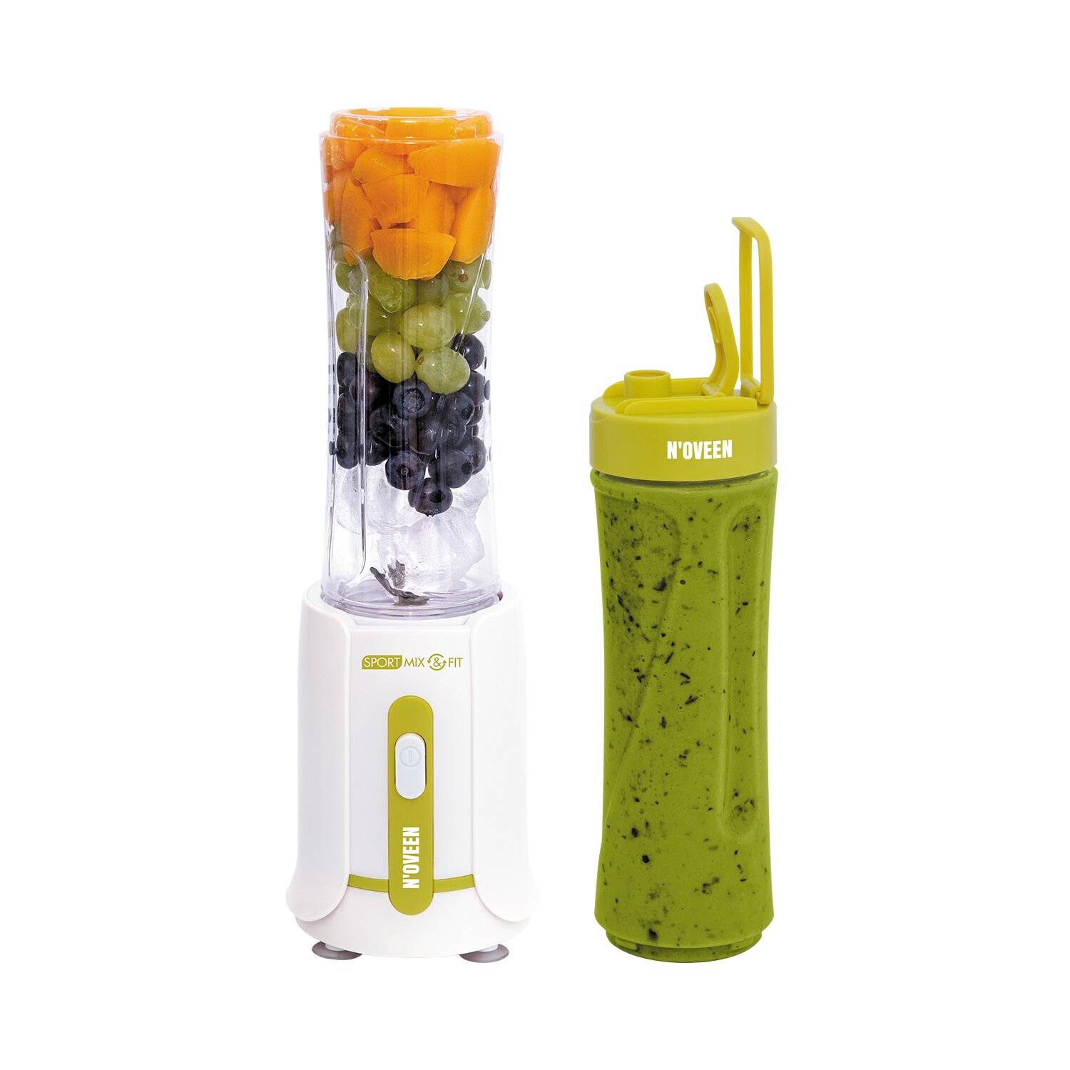 Noveen 300W Sport Mix & Fit Blender | 600ml, Grün