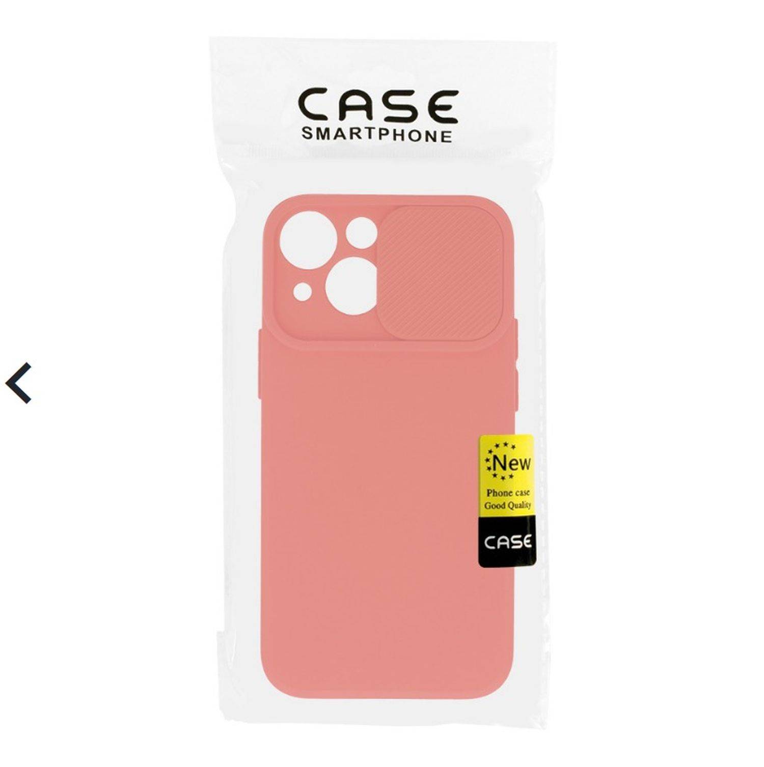 CamShield Silikon Cover Case Slim Handyhülle Schutzhülle mit Kameraschutz für Samsung Galaxy A73 5G Rot