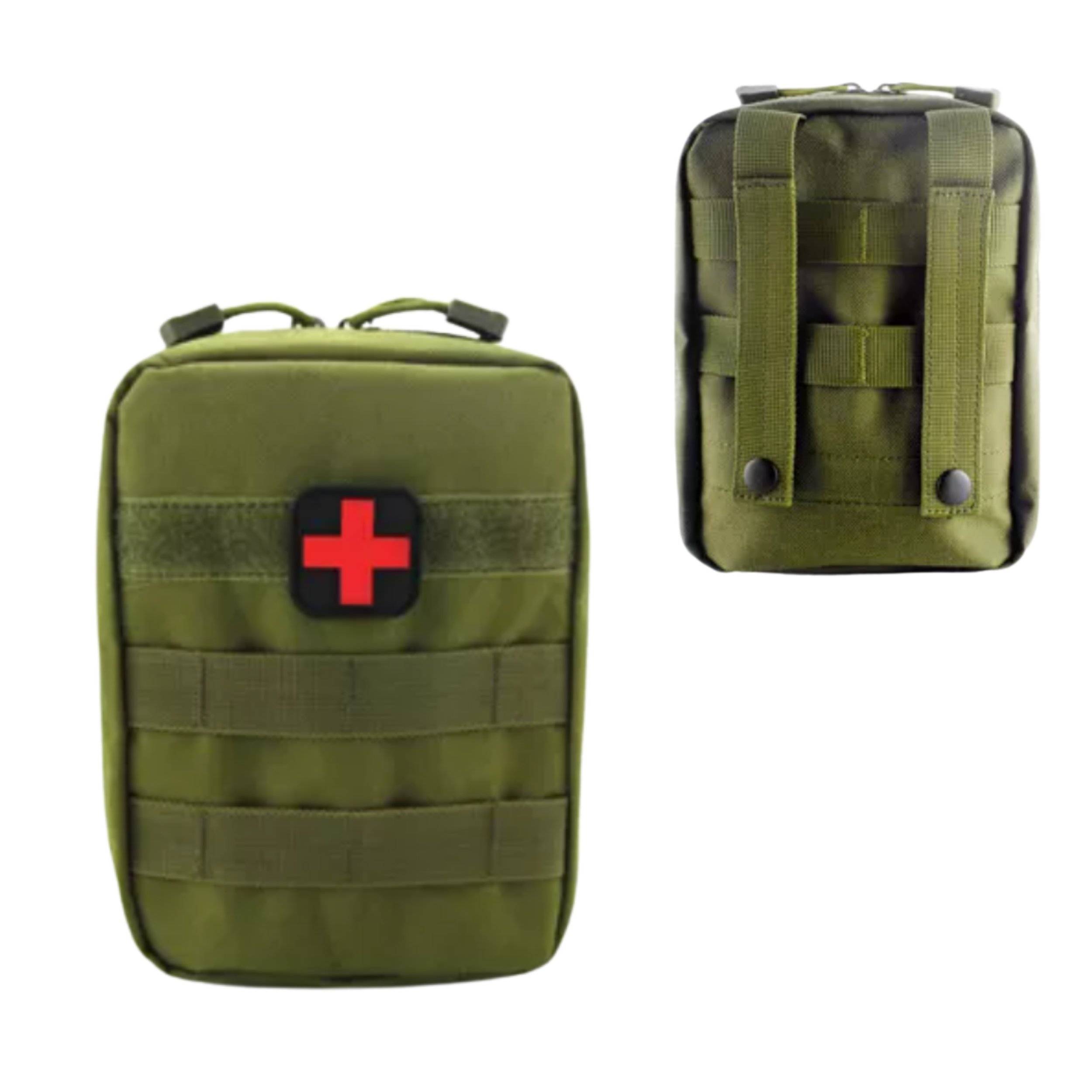First Aid IFAK Molle Tasche Grün (Leer)