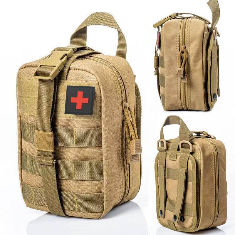 First Aid IFAK Molle Tasche Braun (Leer)