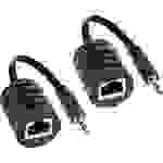 InLine® Audio über RJ45 passiv, Klinke 3,5mm Stecker / RJ45 Buchse, max. 50m, 2er Pack