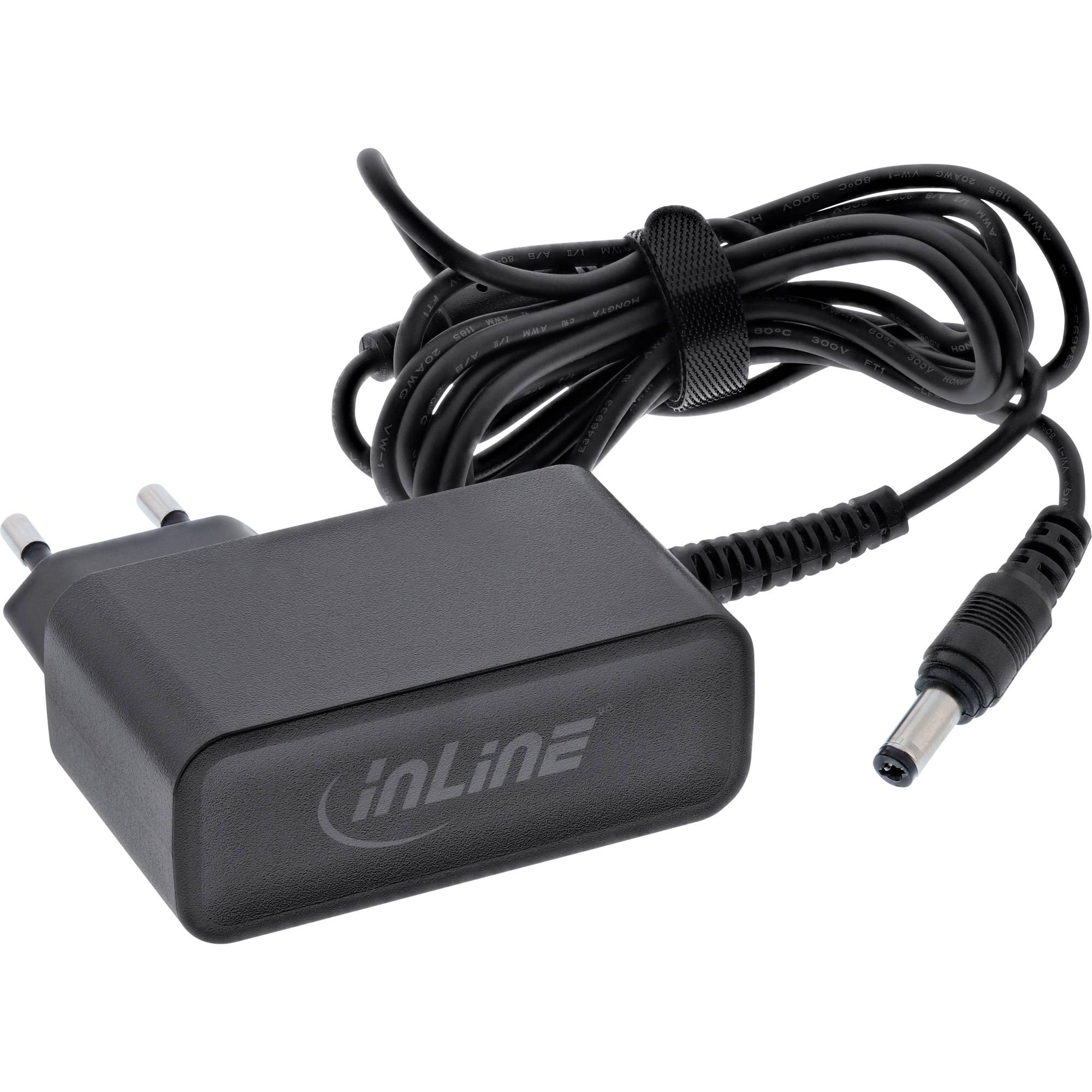 INLINE - Universal Steckernetzteil - 12V / 24W mit 6 Wechselsteckern