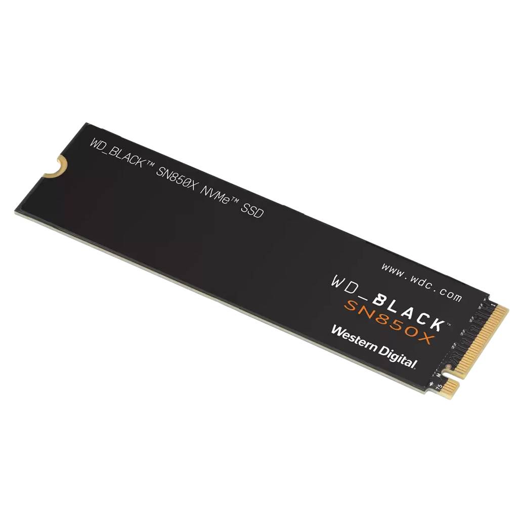 WD_BLACK SN850X NVMe SSD WDS400T2X0E - SSD - 4 TB - intern - M.2 2280 - PCIe 4.0 x4 (NVMe)