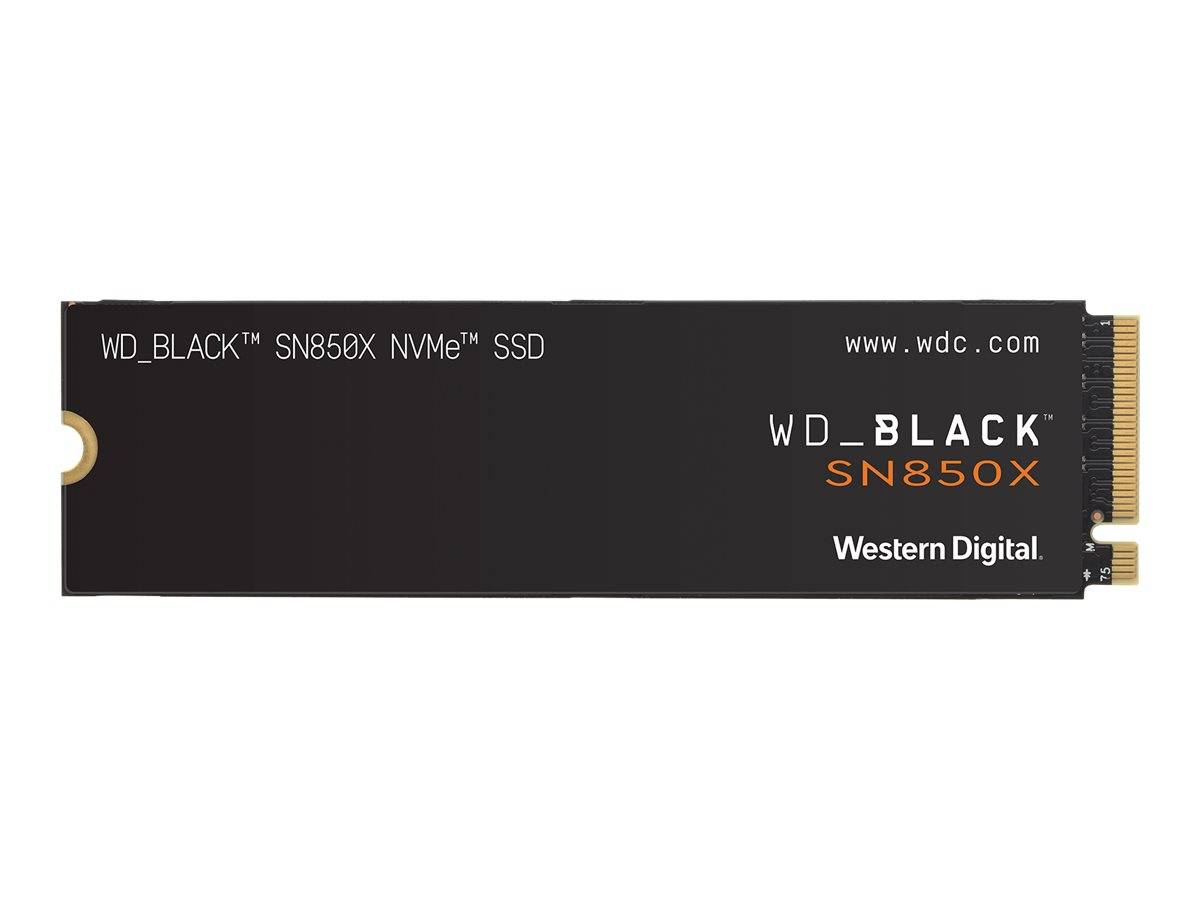 WD_BLACK SN850X NVMe SSD WDS200T2X0E - SSD - 2 TB - intern - M.2 2280 - PCIe 4.0 x4 (NVMe)