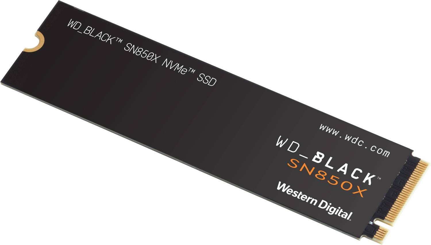 WD_BLACK SN850X NVMe SSD WDS200T2X0E - SSD - 2 TB - intern - M.2 2280 - PCIe 4.0 x4 (NVMe)