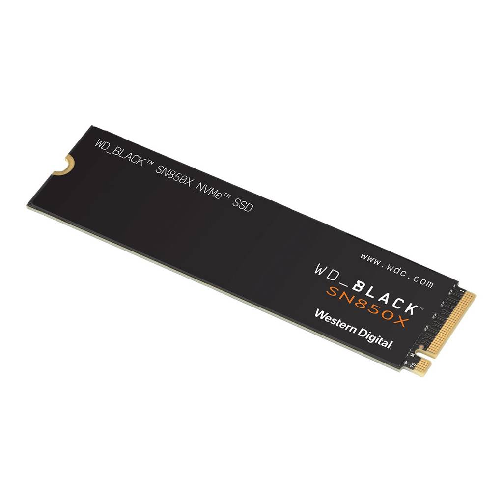 WD_BLACK SN850X NVMe SSD WDS100T2X0E - SSD - 1 TB - intern - M.2 2280 - PCIe 4.0 x4 (NVMe)
