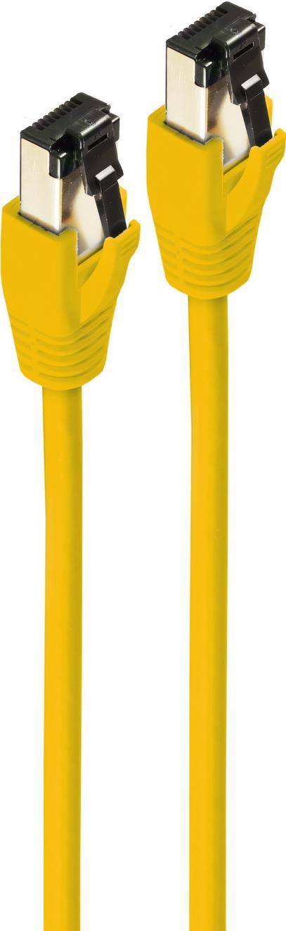 shiverpeaks BS08-41012 Netzwerkkabel Gelb 0,5 m Cat8.1 F/FTP (FFTP) (BS08-41012)