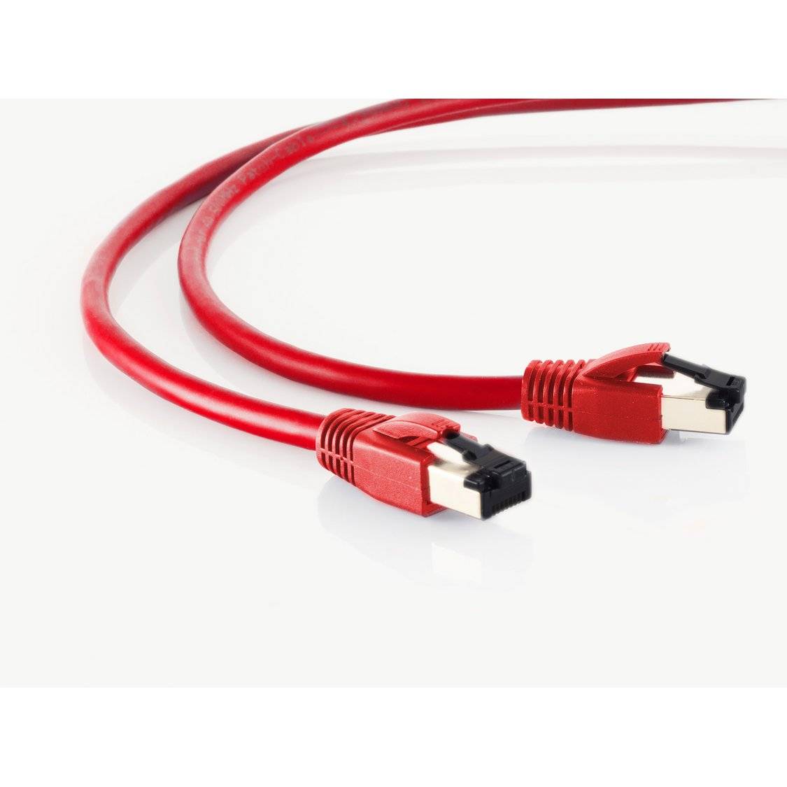Patchkabel cat 8.1 F/FTP PIMF LSZH rot 1,0m