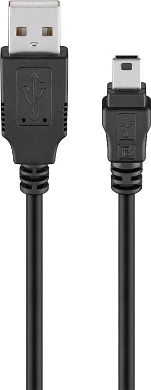 USB 2.0 Hi-Speed Kabel, USB 2.0 Stecker auf USB 2.0-Mini-Stecker, USB zu USB Mini-Stecker 5 m
