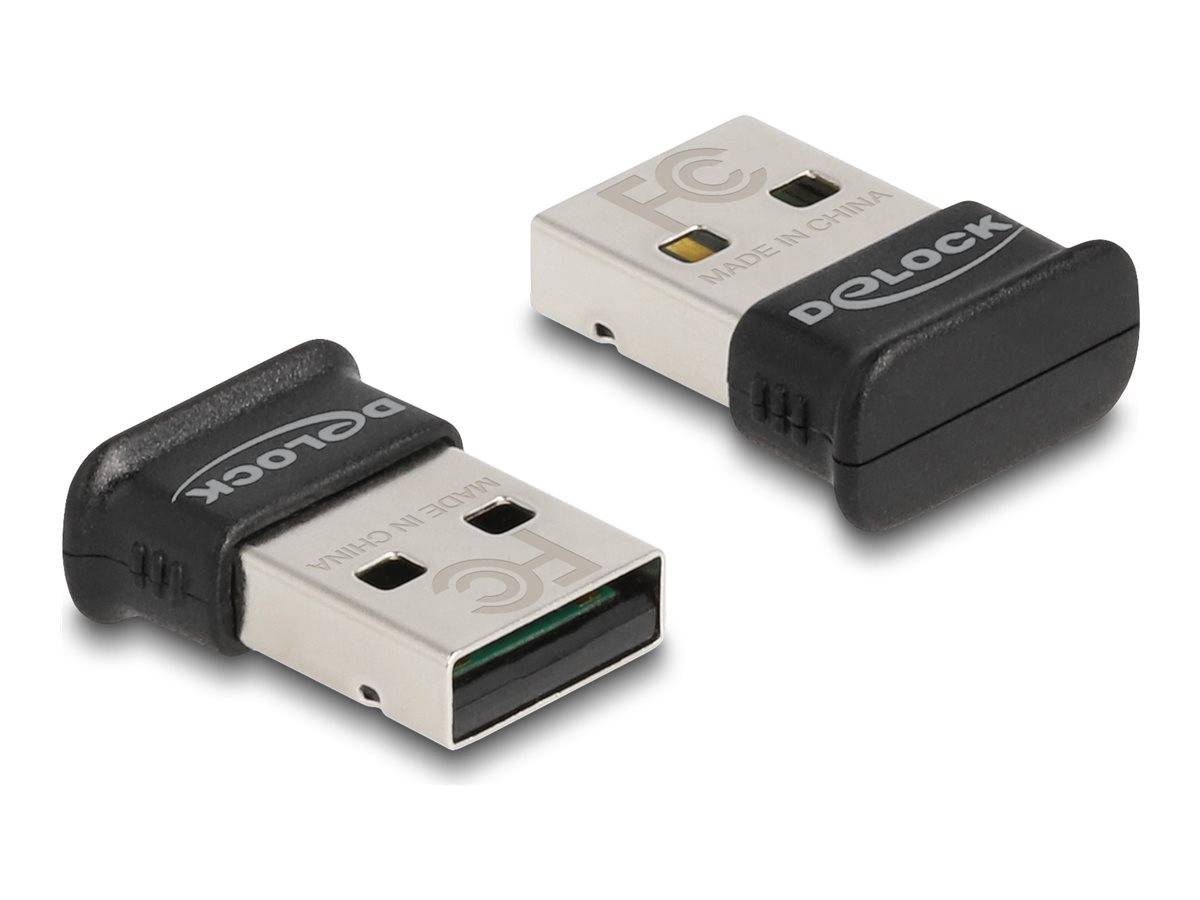 Delock - Netzwerkadapter - USB - Bluetooth 5.0 LE, Bluetooth 5.0 EDR
