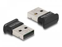 Delock - Netzwerkadapter - USB - Bluetooth 5.0 LE, Bluetooth 5.0 EDR