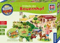 Kosmos Wissens-Puzzle Was ist Junior– Entdecke den Bauernhof - 5 Jahr(e) - 54er