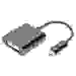 DIGITUS Adapter USB TypC -> DVI 10cm schwarz