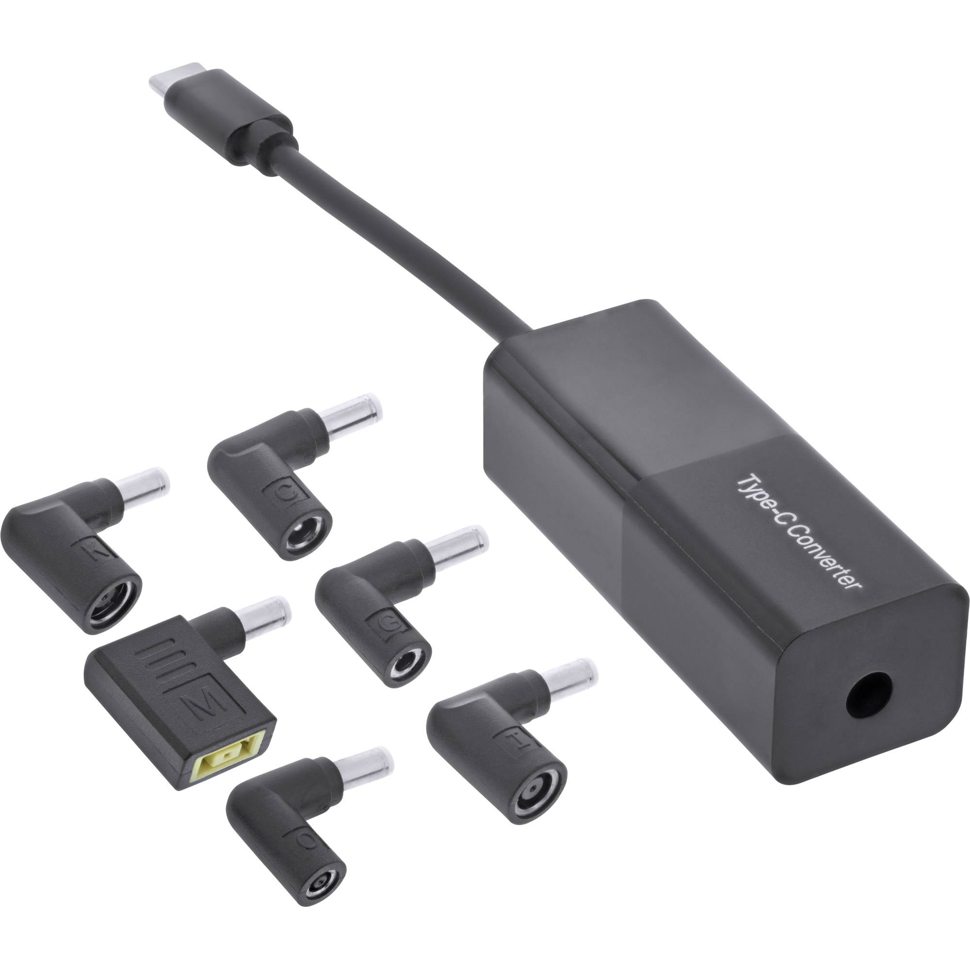 INLINE - Notebook Netzteil zu USB-C 7-in-1 Lade-Set