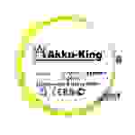 Akku-King Backup, CMOS Batterie für Verifone VX680 Wireless Terminal - Li-Ion 550mAh