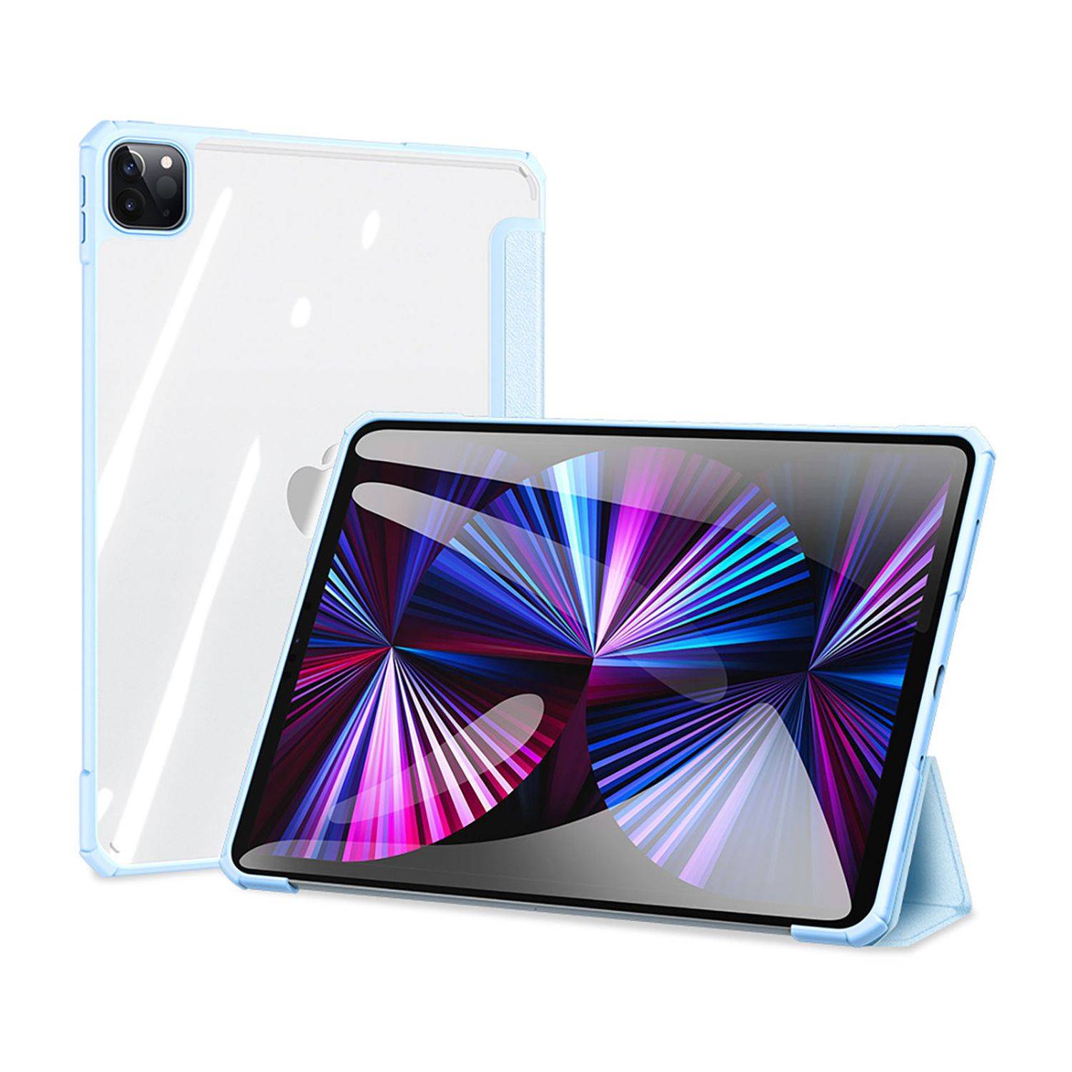 Dux Ducis Copa Hülle für iPad 10.2 2021/2020/2019 Tablet Hülle Schutz Cover Case Hellblau