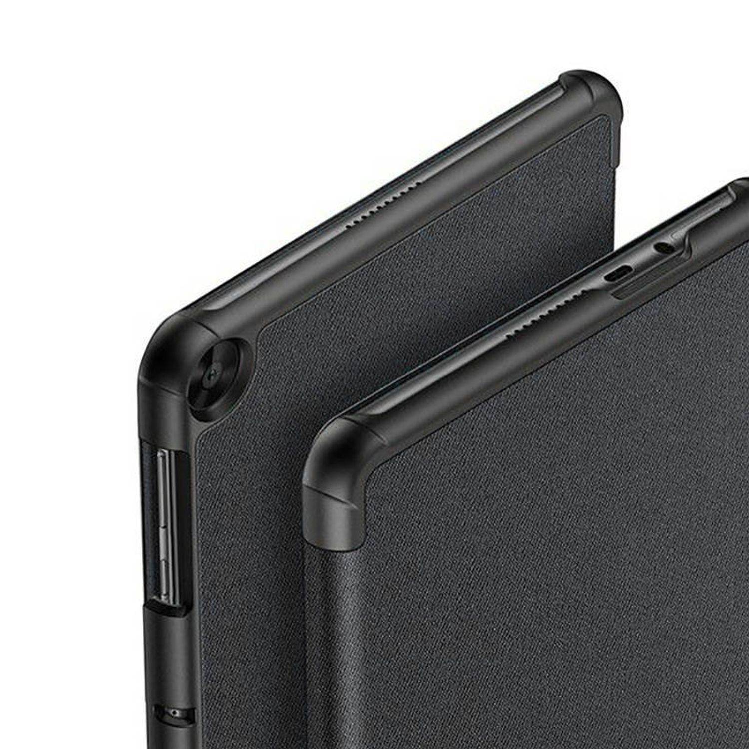 Dux Ducis Hartschale mit Smart Sleep und integrierter Standfunktion Schutz Tasche für HUAWEI MATEPAD 11" 2021 Schwarz
