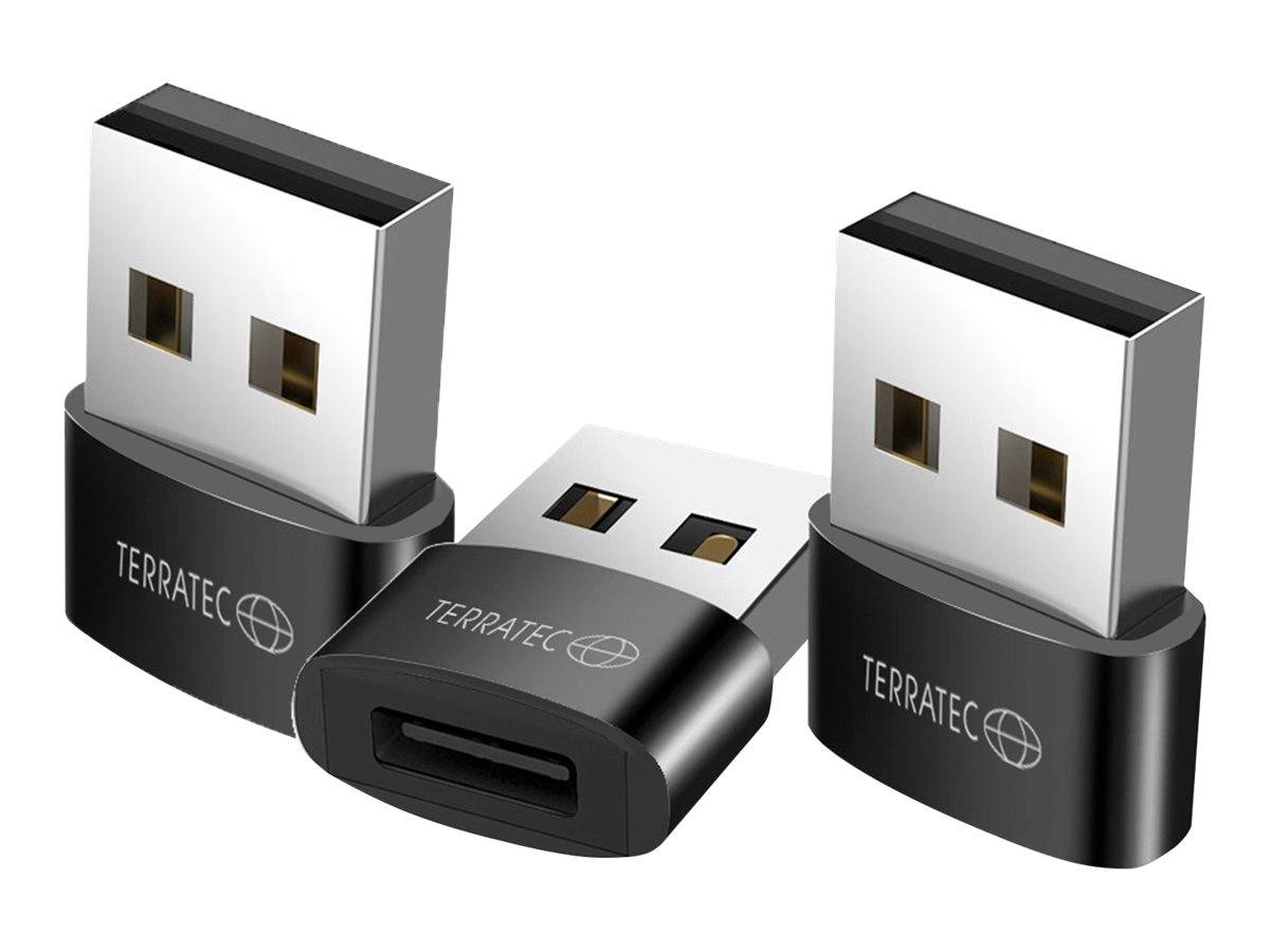 TerraTec Connect C20 - USB-Adapter - USB Typ A (M) - zu 24 pin USB-C (W) - USB 3