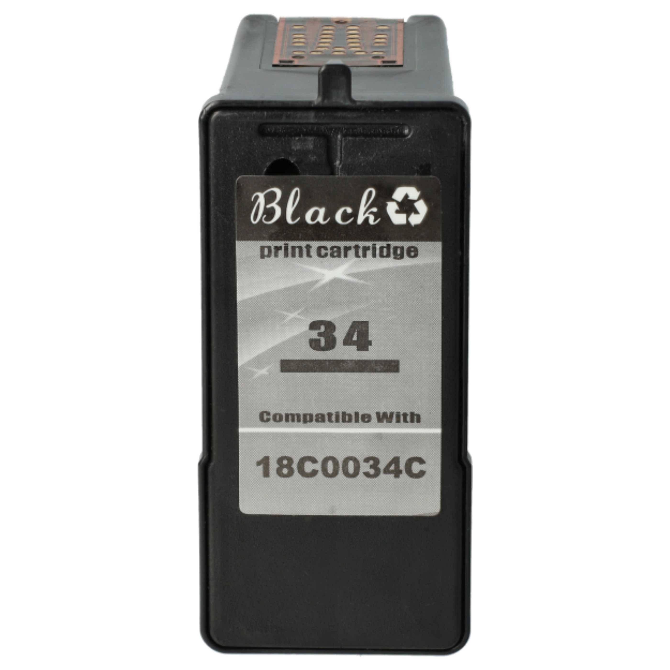vhbw 2x Tintenpatronen kompatibel mit Lexmark Z818, Z1420, Z816, Z815, Z812, Z810, Z805, Z1430, Z845, Z1310, Z1320, Z1300 Drucker (Wiederaufgefüllt)