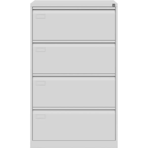 Hängeregistraturschrank Eco 4 Schübe HxBxT 1296x842x620mm lichtgrau