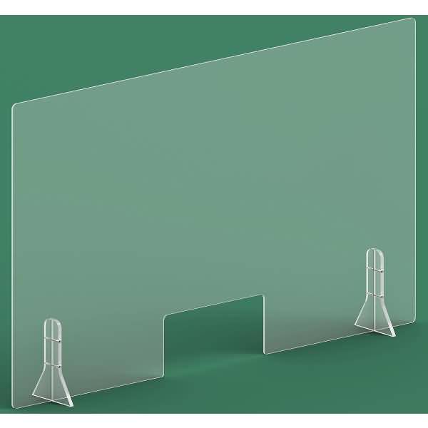 hochtransparentes Plexiglas, stabile und feste Halterung, Flexibel einsetzbar mi