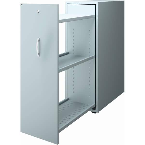 Tower Eco, rechtsseitig öffnend, mit 3 Fachböden, verschließbar inkl. 2 Schlüsse