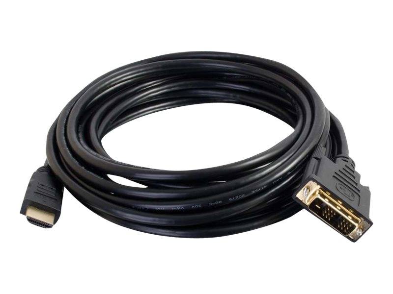 Ein schwarzes HDMI-Kabel, ordentlich aufgewickelt, mit einem vergoldeten Anschluss an einem Ende, das zur Übertragung von Audio- und Videosignalen verwendet wird.