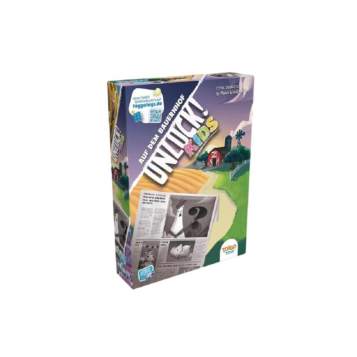SCOD0080 - Unlock! Kids Auf dem Bauernhof (Einzelszenario), Kartenspiel, ab 6 Jahren (DE)