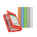 IB-AC6251-6; 6x 2,5" HDD/SSD Schutzhülle, transparent, 6 Farben (blau, grün, weiß, orange, grau, rot)