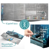 Corasol Escape & Tee Adventskalender: Ein Atemloses Spiel mit 24 Premium Tees & Escape-Rätsel-Krimi für Erwachsene (228 g) Corasol Escape & Tee Adventskalender: Ein Atemloses Spiel mit 24 Premium Tees & Escape-Rätsel-Krimi für Erwachsene (228 g)