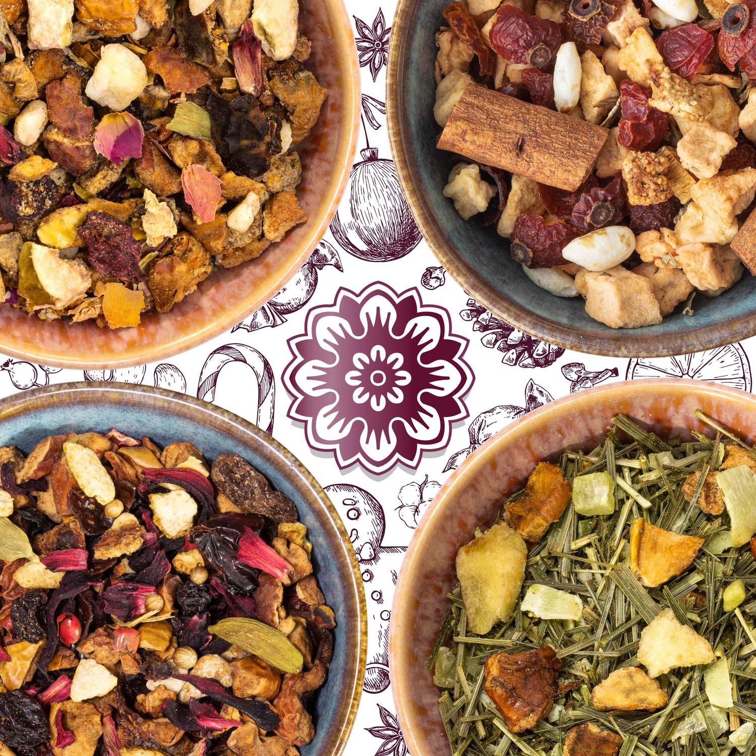 Corasol Krimi & Tee Adventskalender Entführung im Hyde Park (2. Fall) mit 24 losen Tees & Rätsel-Krimi (228 g)