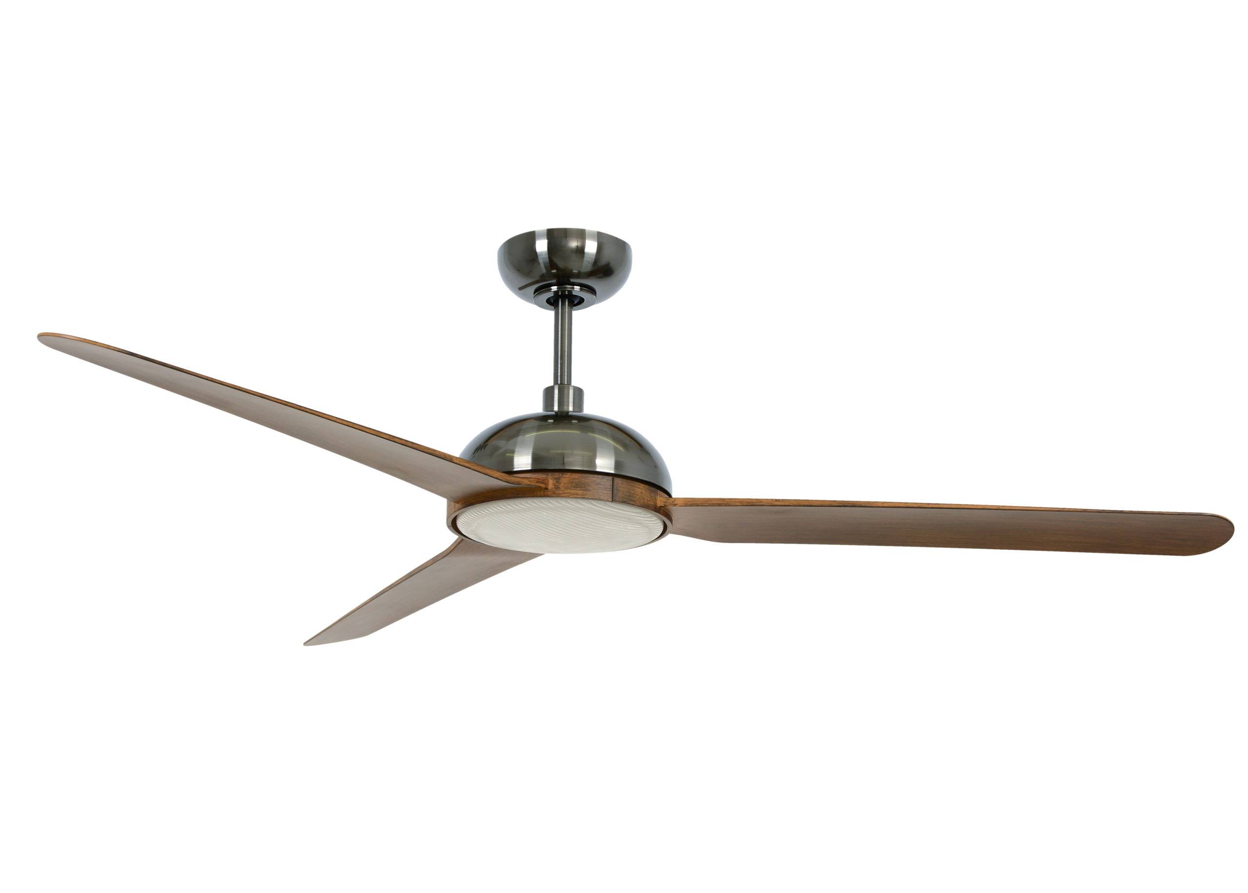 DC Deckenventilator Unione Nickel mit LED