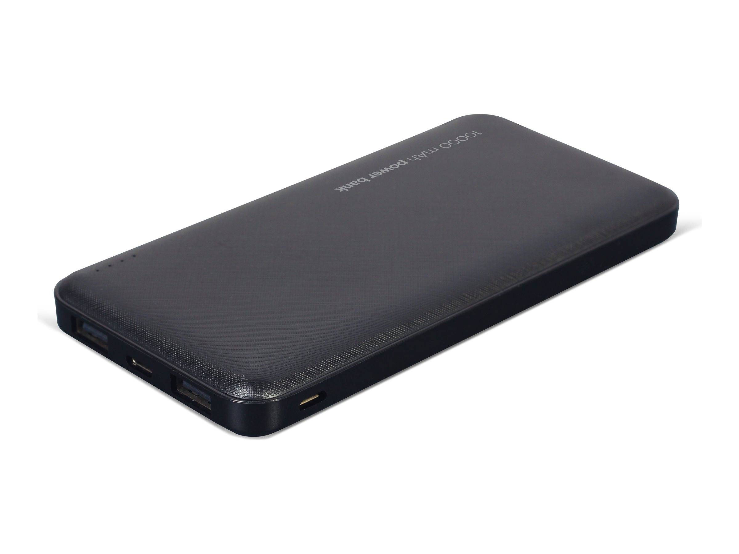 Gembird PB10-02 - Powerbank - 10000 mAh - 12 Watt - 2 A - 2 Ausgabeanschlussstellen (USB)