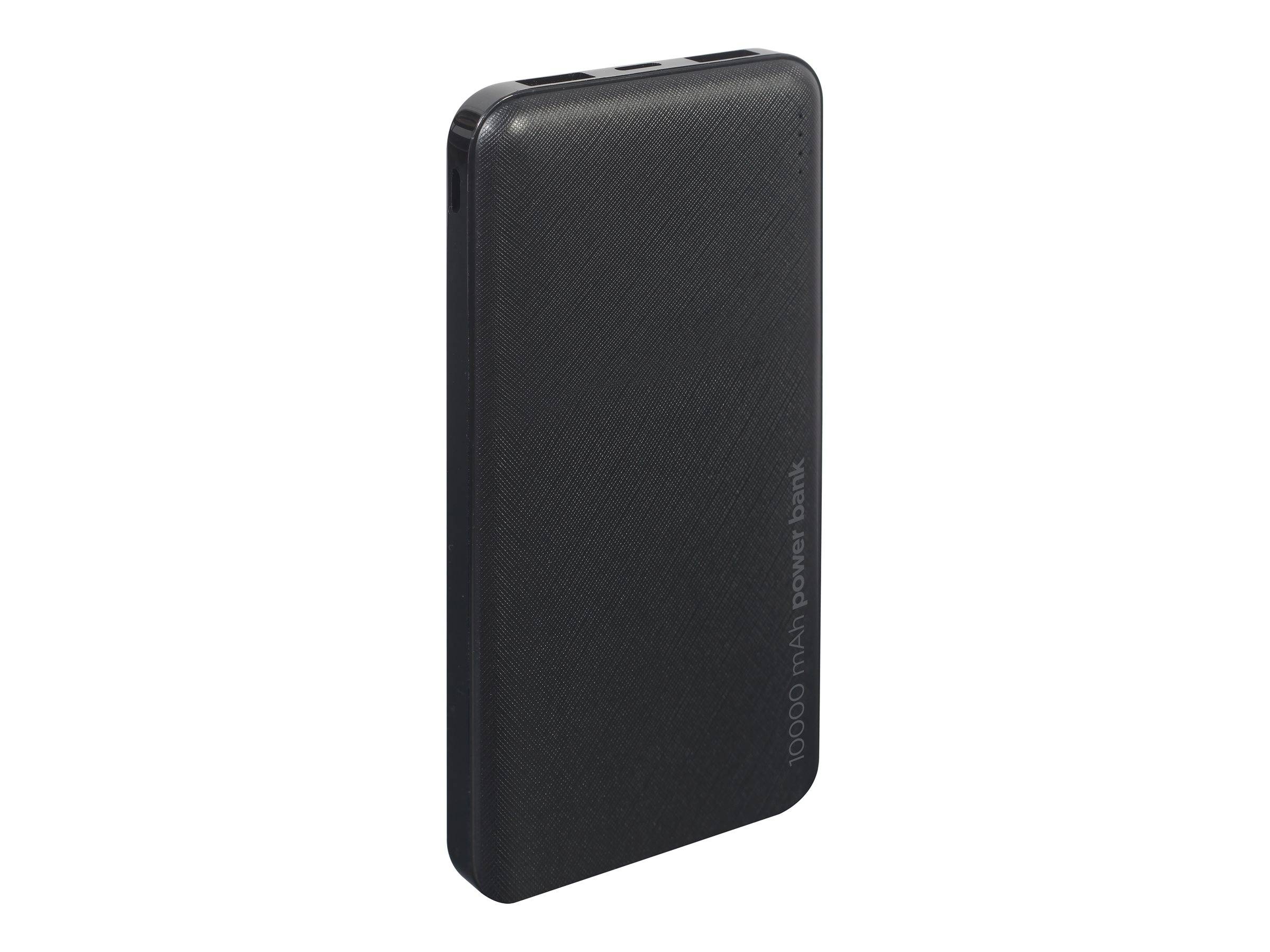 Gembird PB10-02 - Powerbank - 10000 mAh - 12 Watt - 2 A - 2 Ausgabeanschlussstellen (USB)