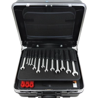 FAMEX 606-78 bestückter Profi Werkzeugkoffer in ABS-Schallenkoffer - 98-tlg. - PROFESSIONAL FAMEX 606-78 bestückter Profi Werkzeugkoffer in ABS-Schallenkoffer - 98-tlg. - PROFESSIONAL